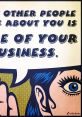 None Of Your Business "None of Your Business" is the third single released from Salt-n-Pepa's fourth studio album, Very