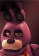 Close-up of Bonnie the Bunny, a character from The Nifty Table, showcasing purple fur and distinct facial features.