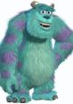 James P. Sullivan, a friendly monster with blue-green fur and purple spots, known for his role in the movie Monsters, Inc.