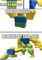 RobloxIsAhh RobloxSucks from RobloxIsAhh RobloxSucks. #speech # #animal #cacophony #buzz #clicking #whispering #femalespeech