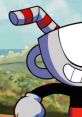 Cuphead character from Indie Cross, featuring his iconic striped straw and mischievous smile against a vibrant backdrop.