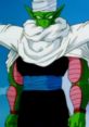 Piccolo from Dragon Ball Z, showcasing his iconic green skin and distinct attire, masterfully capturing his powerful presence.