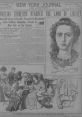 Article featuring Evangelina Cisneros, her story of rescue, and her new life at the Waldorf, capturing historical significance.