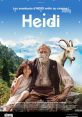 Heidi movie poster featuring a child, a man, and a goat against a scenic mountain backdrop, showcasing Anuk Steffen's role.