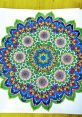 Vibrant mandala artwork featuring intricate floral patterns and colorful geometric designs by Shirish Mandale.