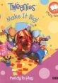 Colorful Tweenies characters engage in arts and crafts on a playful backdrop, promoting creativity in "Ready to Play.