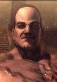 Senator Armstrong (Version 2.0) with intense expression and muscular physique, showcasing a menacing presence in a cinematic setting.