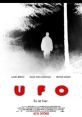 UFO movie poster featuring a mysterious figure in the woods, directed by Daniele Grieco, with release date October 28.