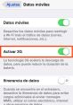 Activar 3G en ajustes móviles para mejorar la velocidad de conexión y gestión de datos en dispositivos móviles.