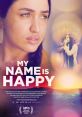 Emotional portrait from "My Name Is Happy," exploring themes of identity and self-discovery against a vibrant backdrop.