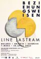 Exhibition poster for Line Jastram featuring paintings and objects, Halle, March 7 - April 20, 2023. Art by Collin Jastram.