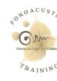 Fonoacustica logo featuring leaves, promoting holistic fonoaudiologia training and techniques for sound therapy.