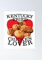 Kentucky Fried Chicken art with a heart, perfect for KFC lovers and fried chicken enthusiasts. Enjoy your fried favorite!