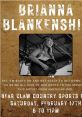 Brianna Blankenship performing live at Bear Claw Country Sports Bar on February 17th, 8 PM to 11 PM.