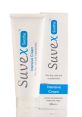 SuveX Intensive Cream for dry, red, and cracked skin; hypo-allergenic and fragrance-free, 100ml packaging.