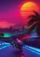 Retrowave The synthesizer hummed softly, creating a warm yet eerie atmosphere that enveloped the room. The Afterglow