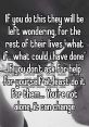 Left Do it The phrase "Left Do it" reverberates through the empty room, echoing off the walls in a haunting melody. The