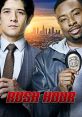 Detectives from different backgrounds team up against crime in "Rush Hour," set against a vibrant city skyline.