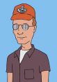 Dale Gribble in a Mack cap and sunglasses, showcasing his iconic animated style and personality from the series.