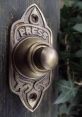 Old door bell from 1904 The nostalgic chime of an old door bell from 1904 echoes through the air, bringing back memories of