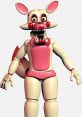 Disturbing animatronic from Five Nights at Animals 2, featuring a wide grin and menacing appearance, perfect for jumpscares.