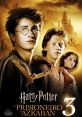 Harry Potter, Ron, and Hermione face new adventures in "Harry Potter and the Prisoner of Azkaban" poster with Hogwarts castle.