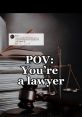 POV Lawyers The of "POV Lawyers" transport you directly into the heart of a bustling law office. As you listen, you can