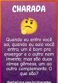 Eu saio ele cai eu entro ele sobe! The phrase "Eu saio ele cai eu entro ele sobe!" evokes a cacophony of that resonate in