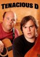 Jack Black and Kyle Gass of Tenacious D pose with guitars, showcasing their comedic rock duo spirit and expressive faces.