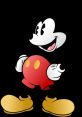 Classic Mickey Mouse character design, featuring iconic red shorts, yellow shoes, and a cheerful expression.