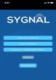 SYGNAL The word "SYGNAL" echoes throughout the room, reverberating off the walls and sending shivers down your spine. It