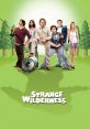 Film cast of "Strange Wilderness" poses in a forest setting, showcasing humor and adventure in wildlife exploration.