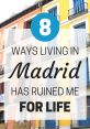 Madrid for life The echoes of footsteps resonate through the bustling streets of Madrid. The of hurried feet clacking