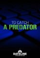 Text graphic of 'To Catch a Predator' highlighting its focus on online safety and undercover investigations.