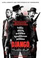 Poster for Django Unchained, featuring key characters and bold tagline about life, liberty, and vengeance in the Wild West.