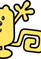 Wubbzy, the cheerful yellow character from Wow Wow Wubbzy, waving with a curly tail, perfect for kids' entertainment.