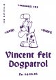 Vincent Feit Dogpatrol artwork featuring a playful cartoon dog, promoting Season 3 release on October 14, 2016.