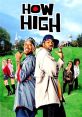 Iconic moment from 'How High' featuring the lead characters and supporting cast in a college setting.