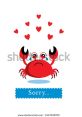 Sorry crab The phrase "Sorry crab" echoed through the empty beach, carried by the gentle breeze that ruffled the waves. The