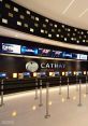 Modern ticket counter at Cathay Cineplexes, featuring sleek design and digital kiosks for moviegoers.