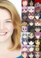 Felecia Angelle as Asta, showcasing her character alongside various anime characters, highlighting voice acting talent.