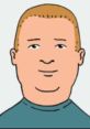 Bobby Hill with a light brown crew-cut hairstyle and a teal shirt, showcasing his signature cheerful expression.