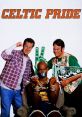 Three friends showing off their Boston Celtics pride, with one playfully restrained, promoting the comedy "Celtic Pride.