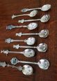 Spoons The of spoons clinking against each other is a familiar and comforting in many households. The metallic chime of