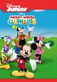 Mickey Mouse and friends from "Mickey Mouse Clubhouse" invite fun adventures in a cheerful, colorful landscape.