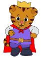 Daniel the tiger As you listen to the playful laughter and chatter of children in the background, you can hear a familiar