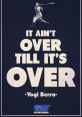 Aint over The phrase "Aint over" holds a sense of defiance, a refusal to give up in the face of adversity. It reverberates