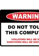 Computer warning Soundboard