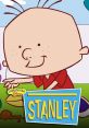 Cheerful character Stanley from Playhouse Disney, engaging with nature and exploring his imaginative world.