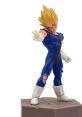 Vegeta figure in signature blue outfit and spiky hair, posing with a confident stance, showcasing iconic character design.